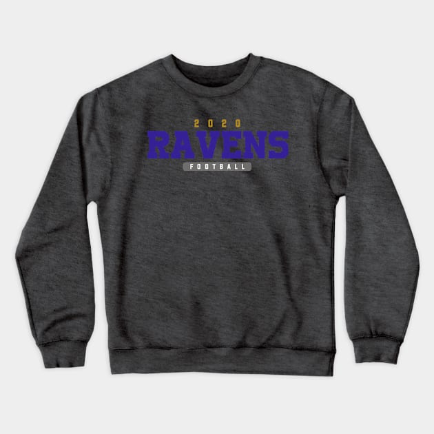 Ravens Football Team Crewneck Sweatshirt by igzine